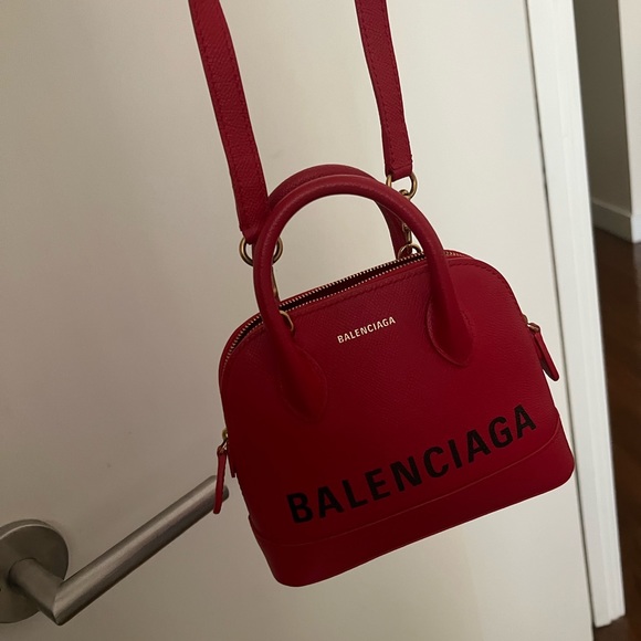 Balenciaga ville xxs in red - Picture 6 of 8